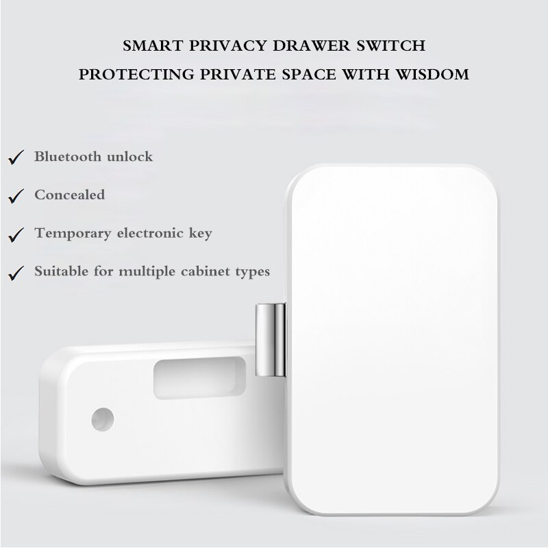 Safety File Security Smart Lock Smart Drawer Cabinet Lock Unlock Anti Theft Child Keyless Bluetooth APP Remote