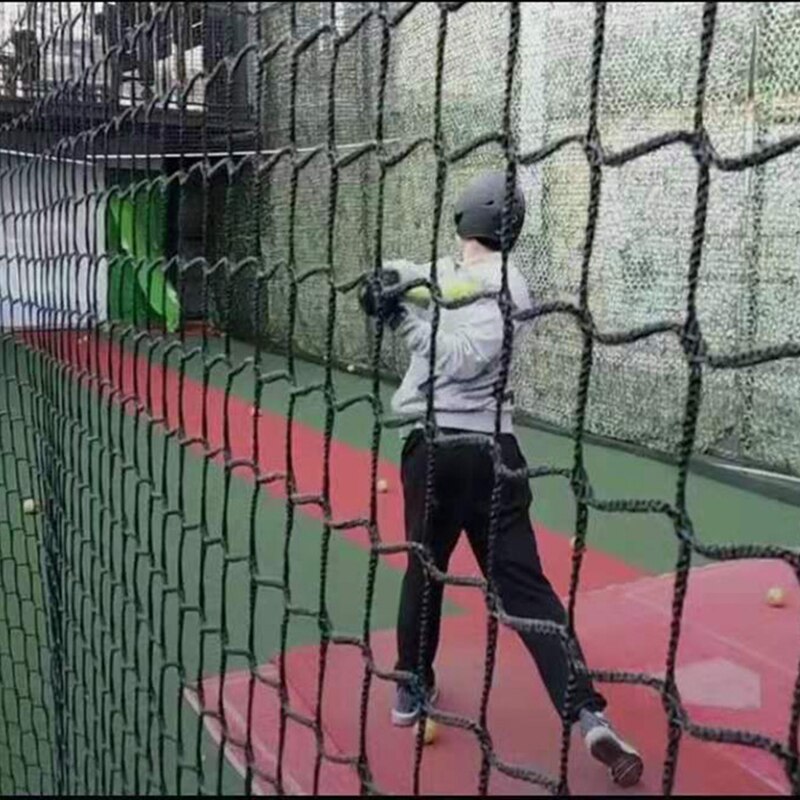 Bærbar slitesterk myk ball baseball trening nett treffer pitching batting fanger backstop utstyr treningshjelpemidler streik sone