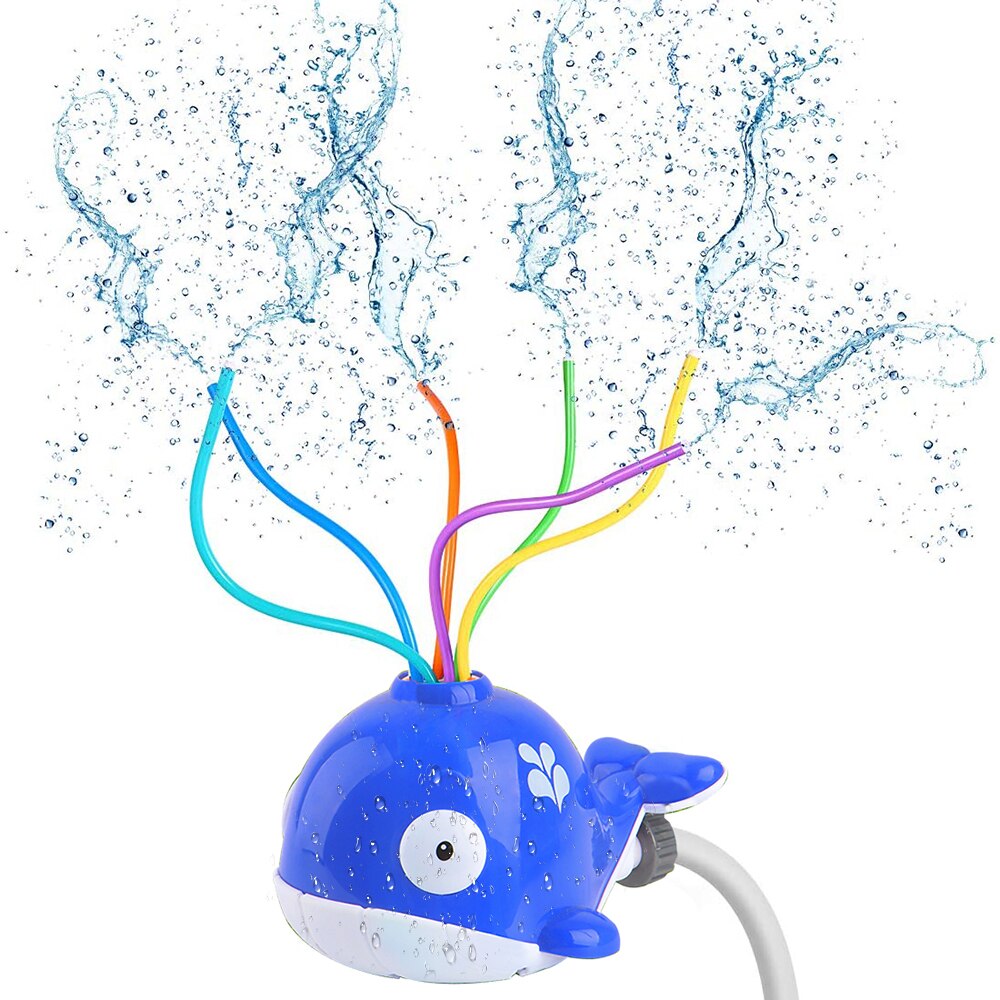 Splash baleine-cour arroseur d'eau dessin animé Splash baleine arroseur pelouse arroseur pour enfants été en plein air filature arroseur jouet