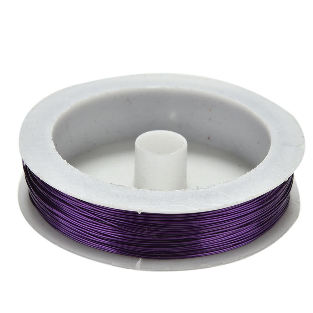 Fil artisanal en fer 0.5mm 40m | Bobine de mm, fil métallique doux pour bricolage de bijoux, guirlande de fleurs décoratives/aiguille à aiguille