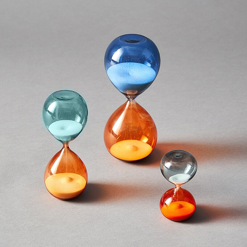 5/30/60 Minutes Hourglass Timer Time Management Tool Personality Glass Hourglass Ornaments Desk home Decorative Toys
