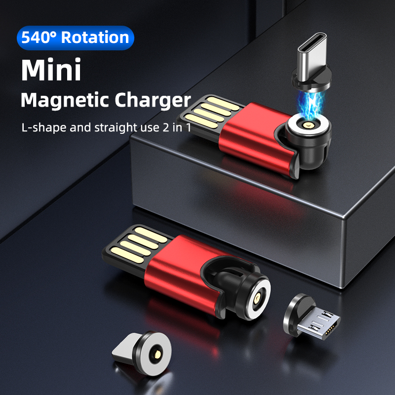 Mini USB Magnetic Adapter for iPhone 12 Charging Magnetic Charger