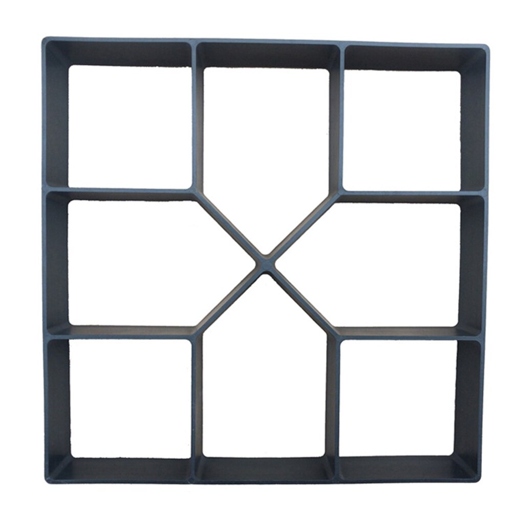 DIY Pavements Mold Paving Moulds Cement Bricks Concretes Molds Road Maker Mold: E
