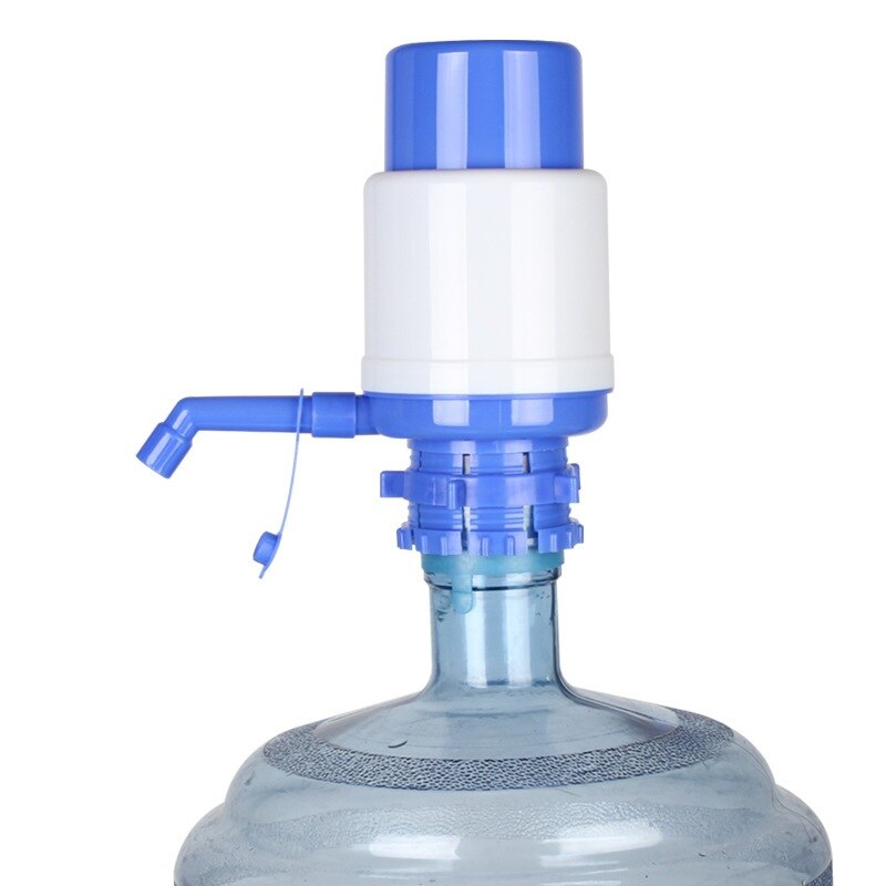 Clean and Sanitary Portable Bottled Drinking Water Hand Press Removable Tube Innovative Vacuum Action Manual Pump Dispenser