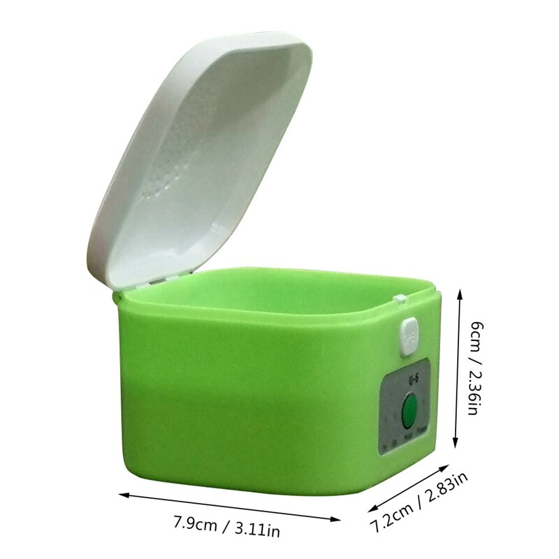 Electric Hearing Aid Dehumidifier USB Drying Box Moisture Proof Hearing Aids Dryer Case Protect Ear Care Health