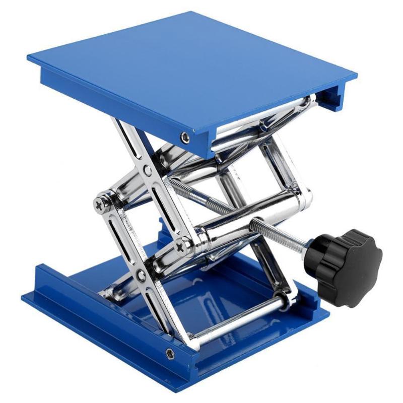 Laboratory Lifting Platform Workbench Woodworking Sculpture Lifting Bracket 100*100*160mm Woodworking Lifting Column Frame