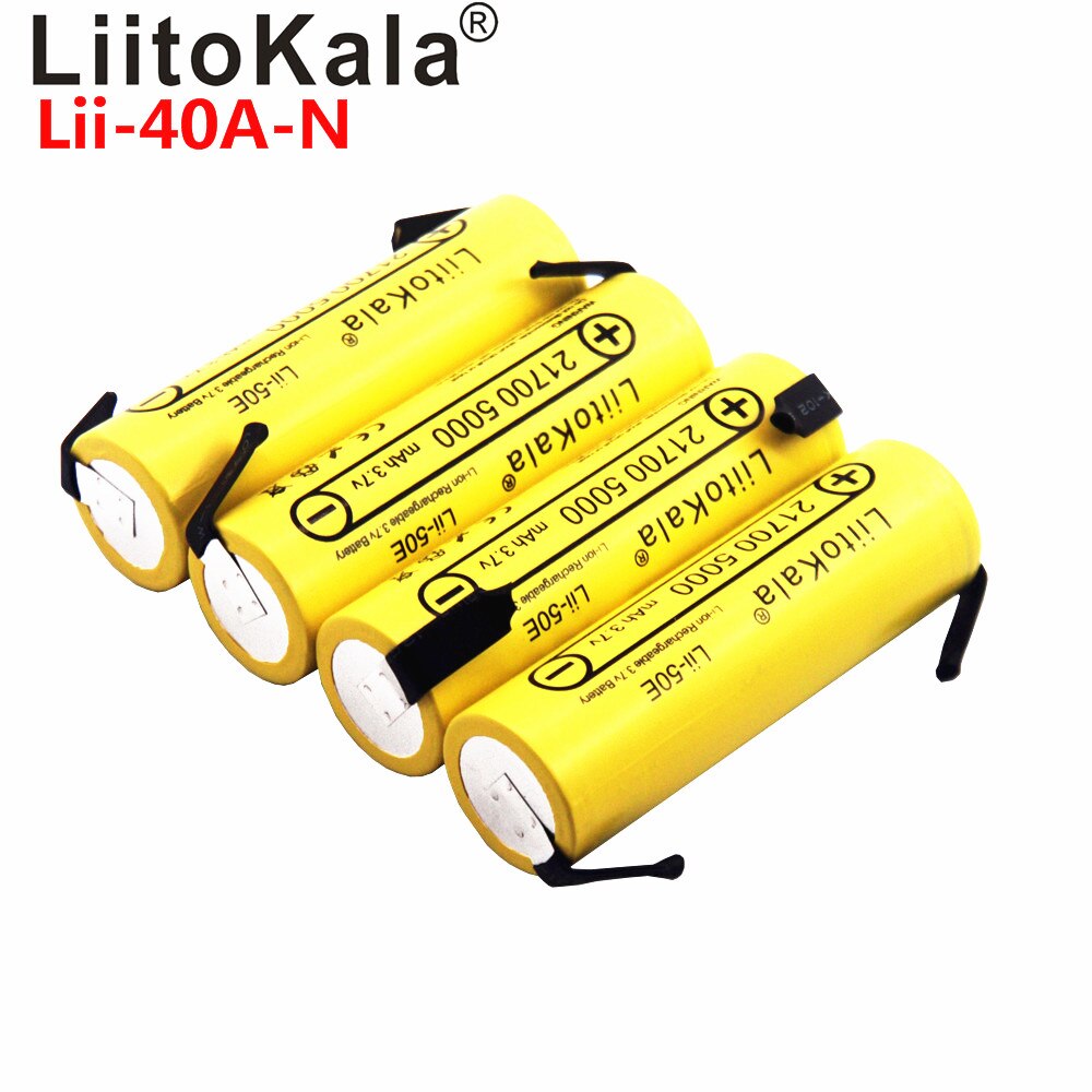 Liitokala Lii-40A Imr 21700 3750 Mah S30 18650 300... – Grandado