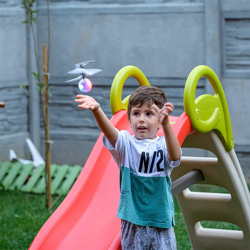 Magic Flying Ball Toy induzione infrarossa Drone gesto induzione aereo giocattolo aereo ricaricabile per bambini e adulti Idea regalo