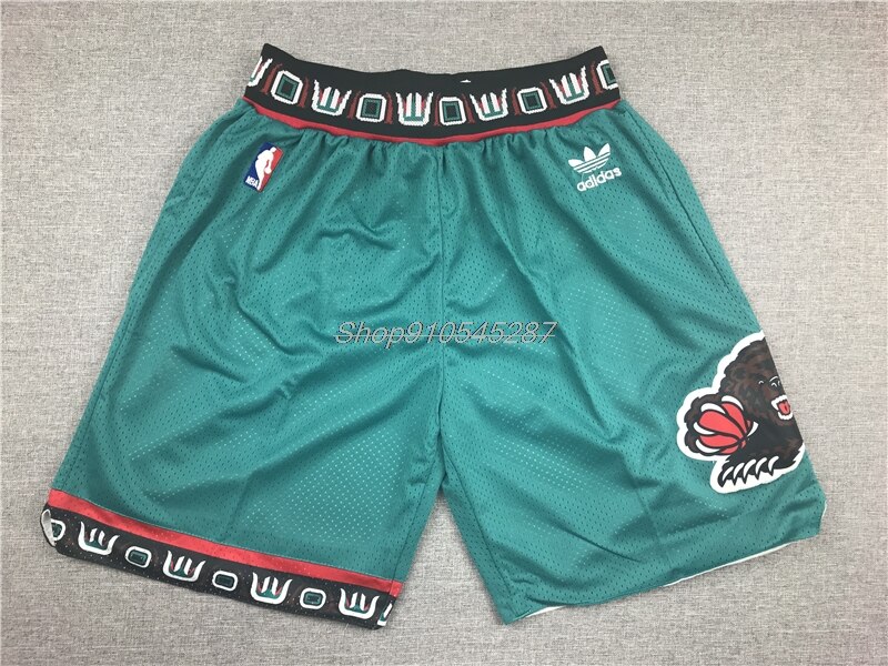 Nba Memphis Grizzlies #10 Mike Bibby Ja Morant Basketbal Shorts #12 Ja Morant Sport Broek Mesh Jogging Korte broek: 2 / L