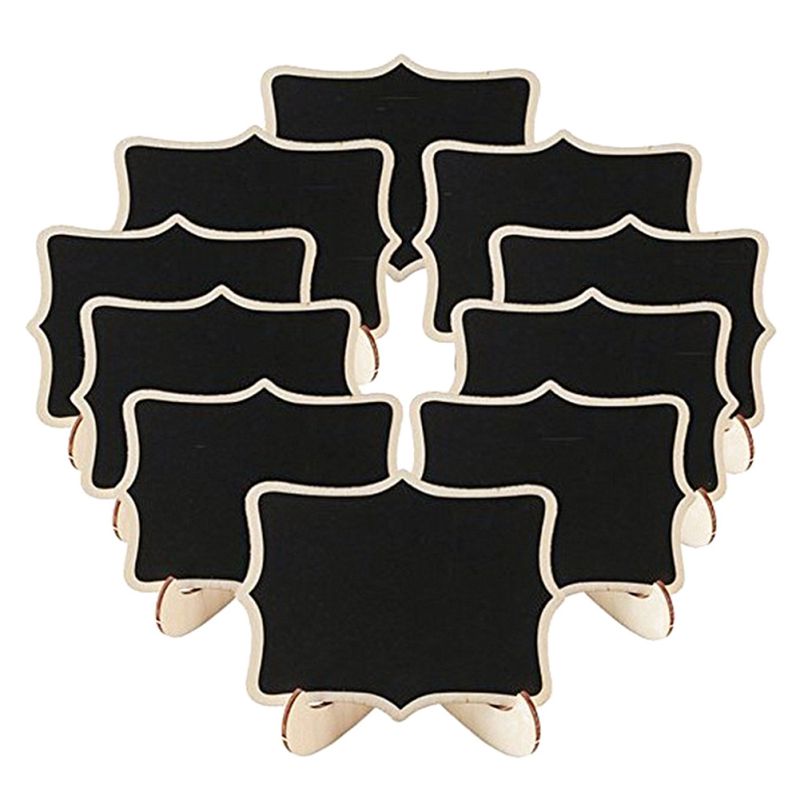 Wedding Party Message Board Kleine Houten Bord Etalage Decoratie Display Board Diy Props 10Pcs: B