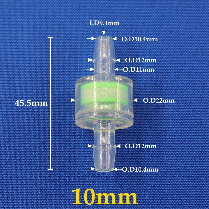 10 Stuks 4Mm ~ 12Mm Aquarium Mini Luchtslang Waterfilter Aquarium Tank Reinigingstools Waterzuiveraar Filter Aquatische Huisdierproducten: Rood