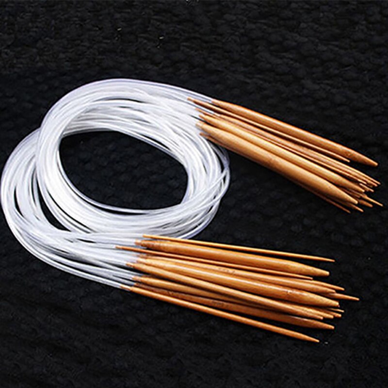 19Pcs/Set Bamboo Knitting Sewing Supplies Needles For Sewing,DIY Sewing Tools Arts Craft Sewing Accessories
