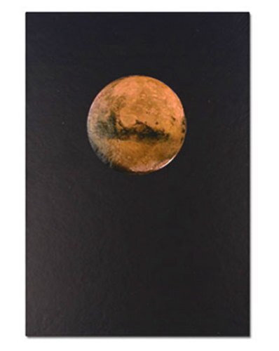 JUGAL planète Journal A5 bricolage blanc noir Page intérieure carnet de croquis Journal pour dessin peinture Graffiti carnet Journal: Mars