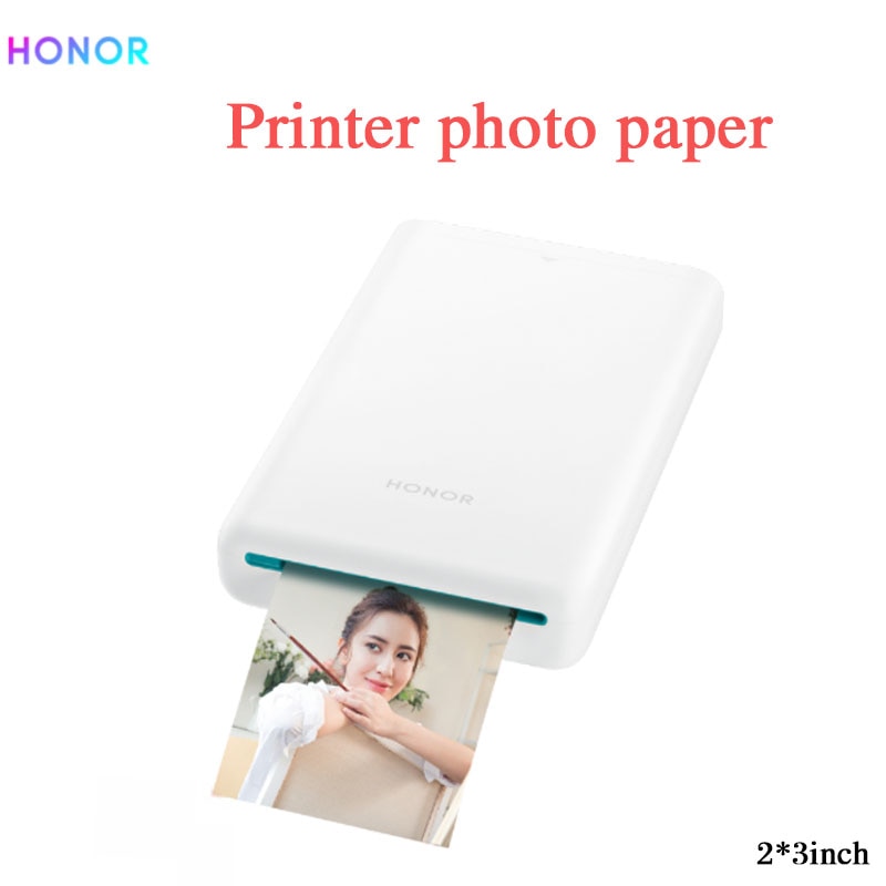Honor Originele Fotopapier Zink 2*3 Inches. Geschikt Voor Huawei Draagbare Ar Printer CV80 Afdrukken Papier Kleur Fotopapier