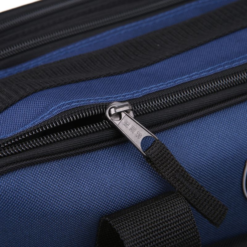 600D Kit d'outils de réparation sac à bandoulière Portable sac à main mallette de rangement pochette organisateur avec bande réfléchissante pour travailleur jardinage