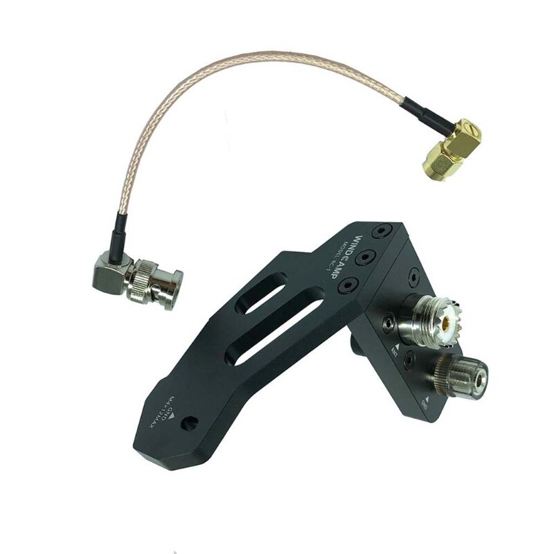 Portable Antenna Mount Quick Release Radio Shortwave Metal Antenna Mount Bracket 45BA