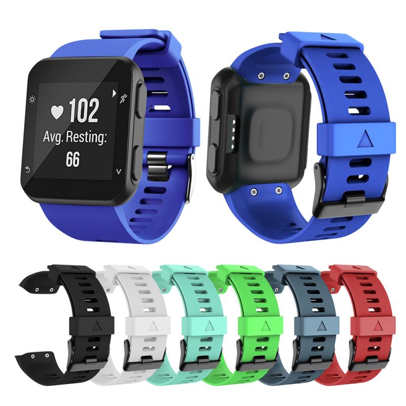 Correa de reloj deportivo para Garmin Forerunner 35, correa de silicona para reloj inteligente, repuesto de pulsera con destornillador, TXTB1