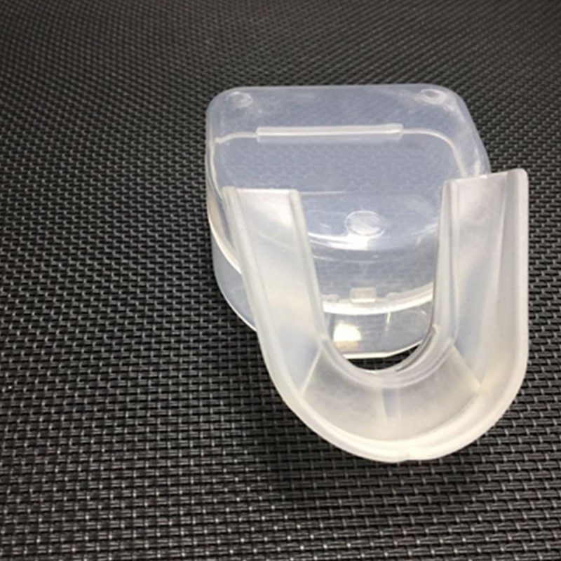 Boksen Mouth Guard Siliconen Mondstuk Tanden Protector Voor Boksen Martial Art Sport Mondstuk Beschermende Gear Met Doos