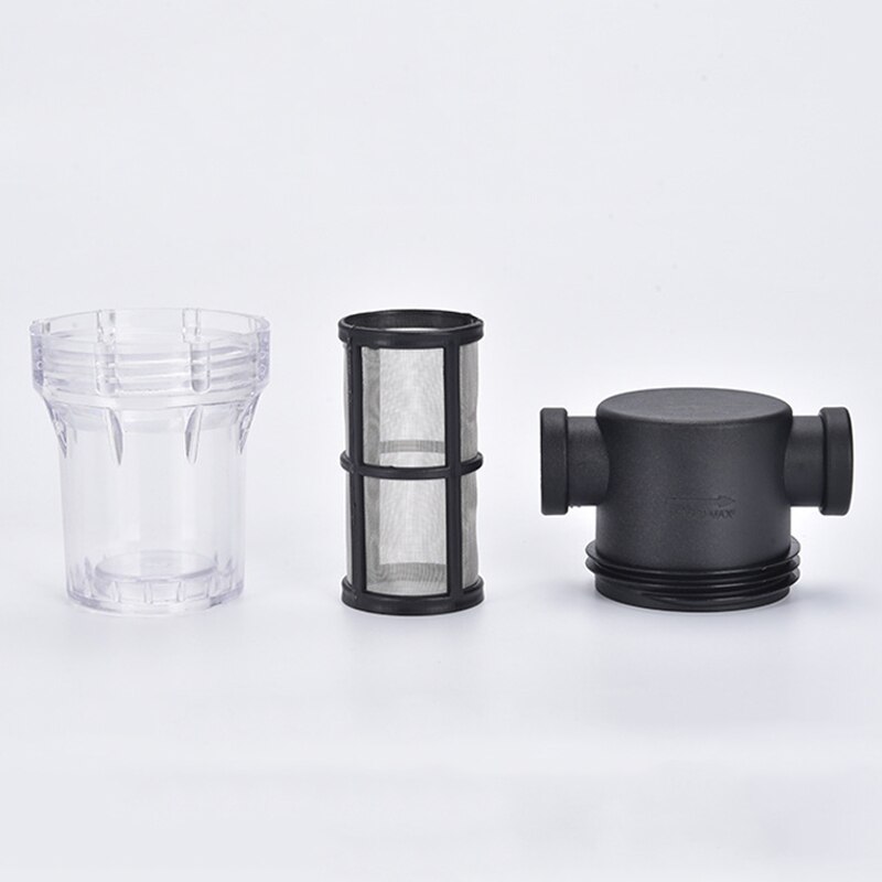 Garden Pond Inline Mesh Strainer Water Pump Filter Irrigation High Flow Pipeline Filter Garden Supplies Watering Irrigation A1