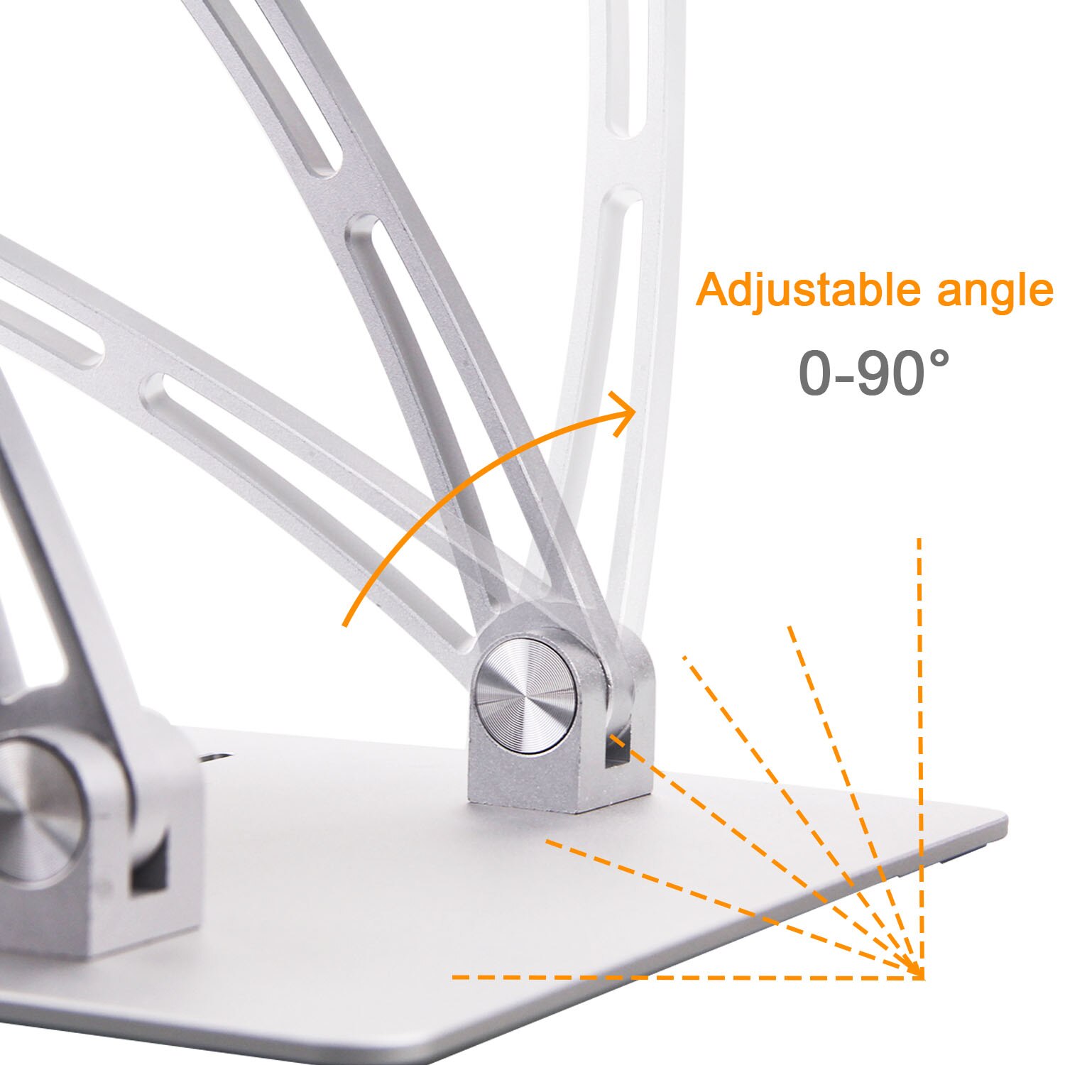 Folding Laptop Stand Hoogte Verstelbare Aluminium Laptop Houder met Notebook Cooling Functie voor Alle Laptops Macbook 11-17 inch