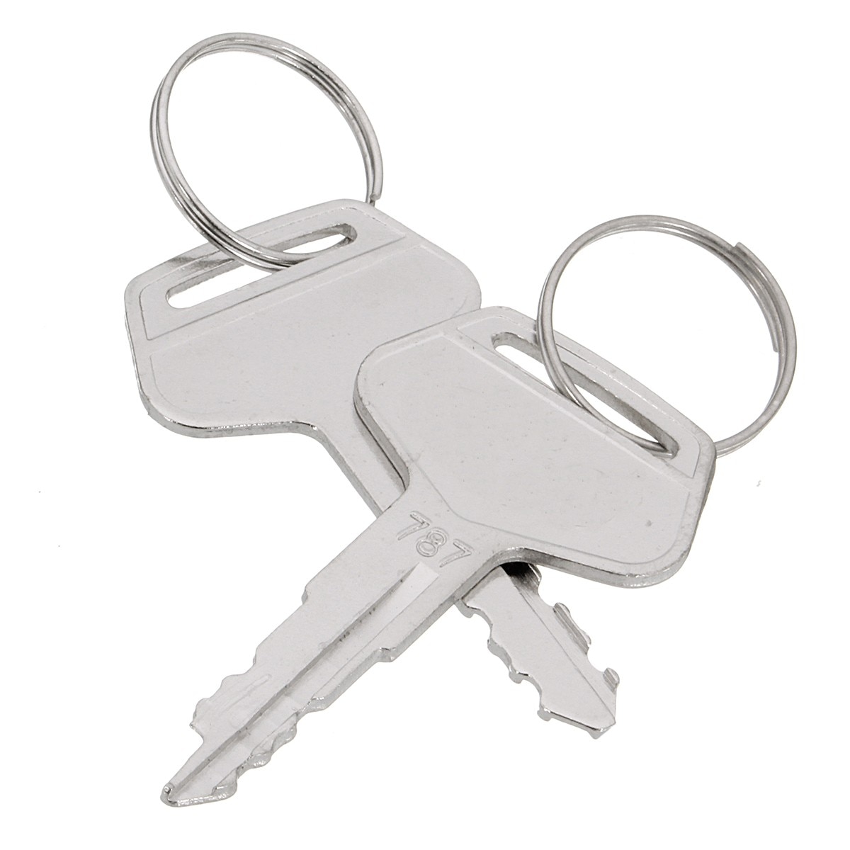 2PCS #787 Ignition Key For Komatsu Heavy Equipment Parts With 2 - Foto 8