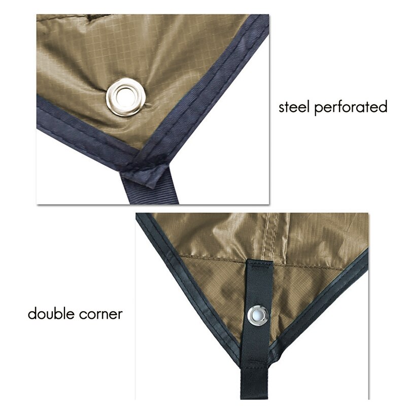 Practical Camping Tarp Tent Shade Outdoor Camping Hammock Waterproof Fly UV Garden Awning Canopy Sunshade