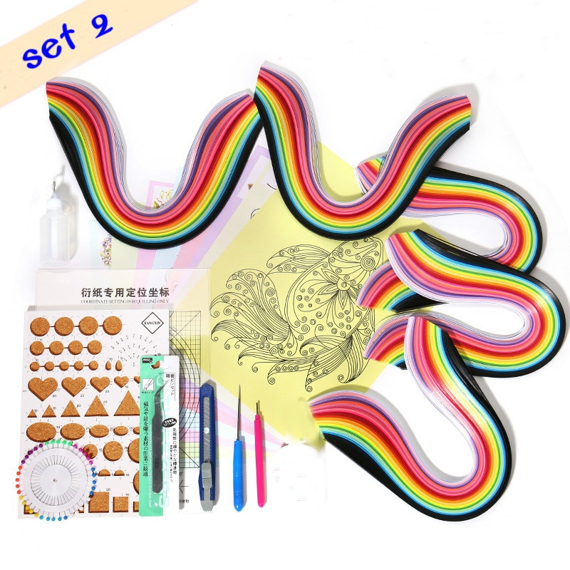 Plantilla de papel para manualidades, conjunto de herramientas para filigrana de papel, herramientas de prensado, juego de herramientas de prensado, decoración de papel, herramienta artística de flores: Paper Template set 2