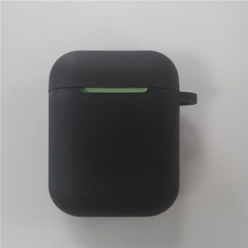 Para apple i9s/i10/i11/i12 sem fio bluetooth fone de ouvido macio silicone capa protetora caso caixa de armazenamento escudo i12 fone de ouvido casos: black