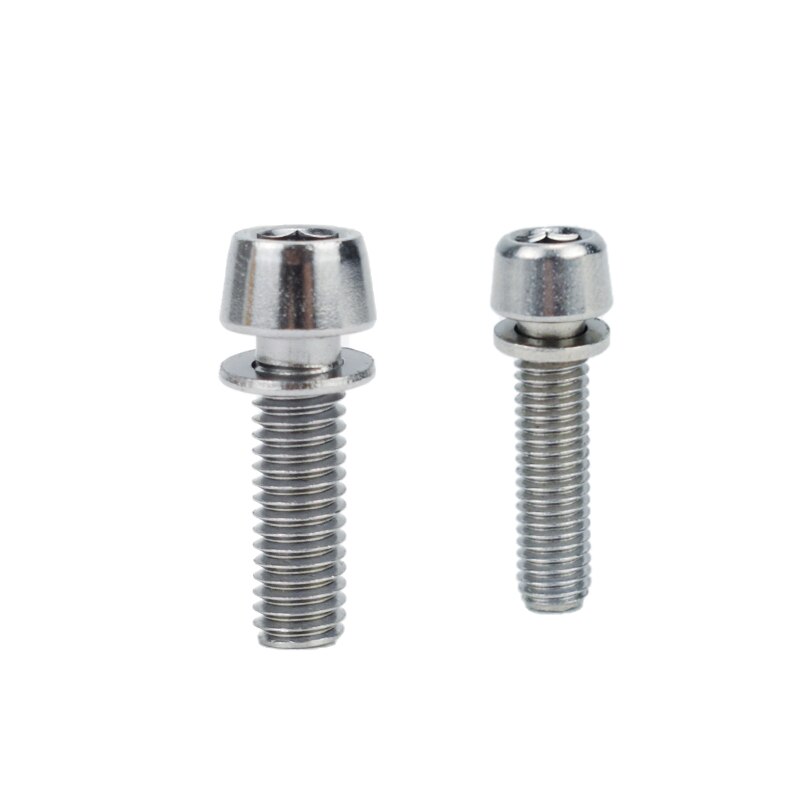4/8/16Pcs Fiets Stuurpen Schroef M5 * 20 / M6 * 20 Fiets Stuur Schroef aluminium Bout Fixed Gear Mtb Fiets Accessoires