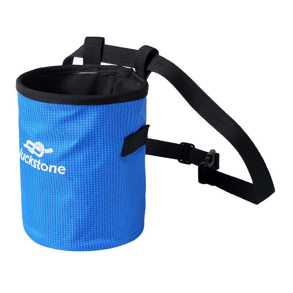 Krita väska med midjebälte & borstfack för gymklättring och tyngdlyftning