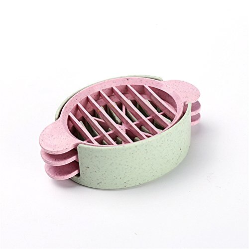 Ei Slicer Cutter Ei Koken Tool Multifunctionele Tarwe Stro Mold Cutter Artefact Gadgets Keukengerei: green