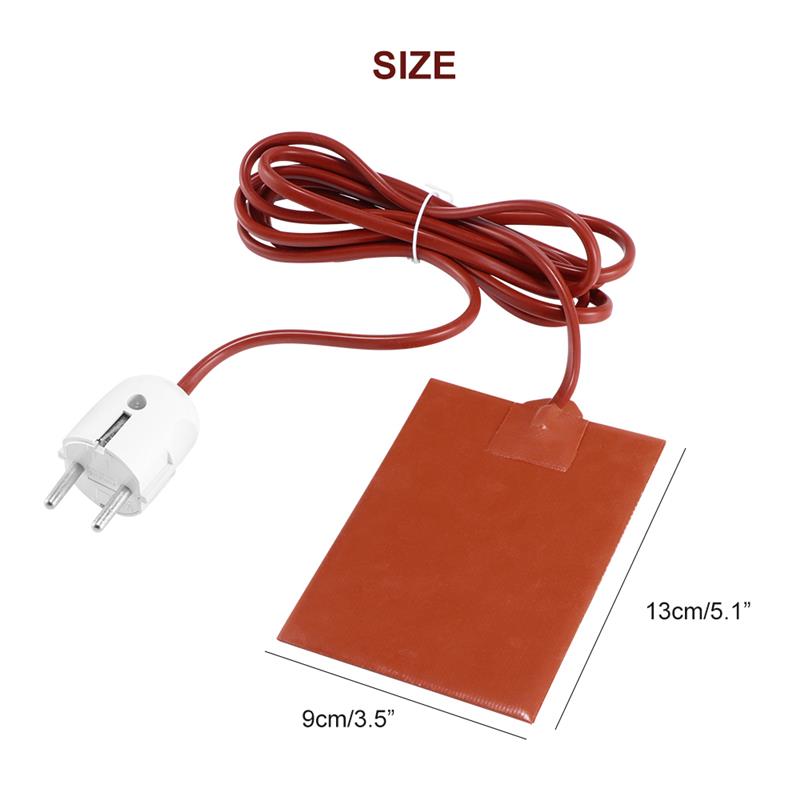 1Pcs 220V 150W Hydraulic Tank Heater Durable Easy Installation Hydraulic Tank Heating Pad Continuous Insulation