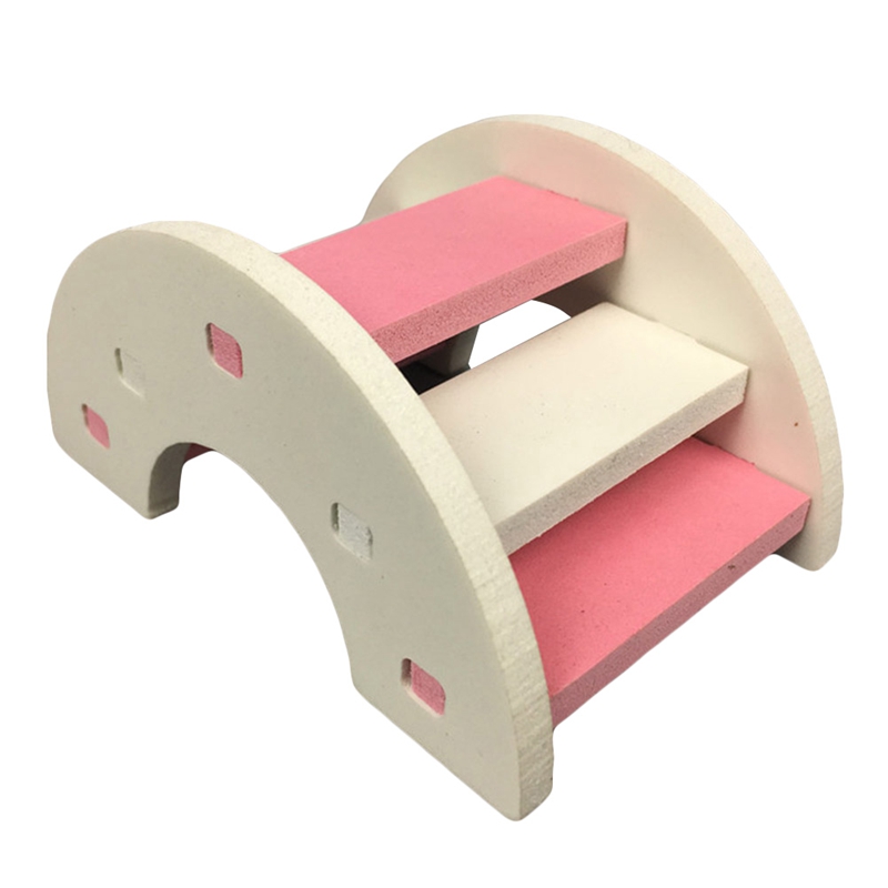 Escalera para hámster, puente de arcoíris, juguetes para mascotas, puente de plástico, juguetes colgantes, accesorios para jaulas de animales pequeños, producto bonito para para mascotas: Verde claro