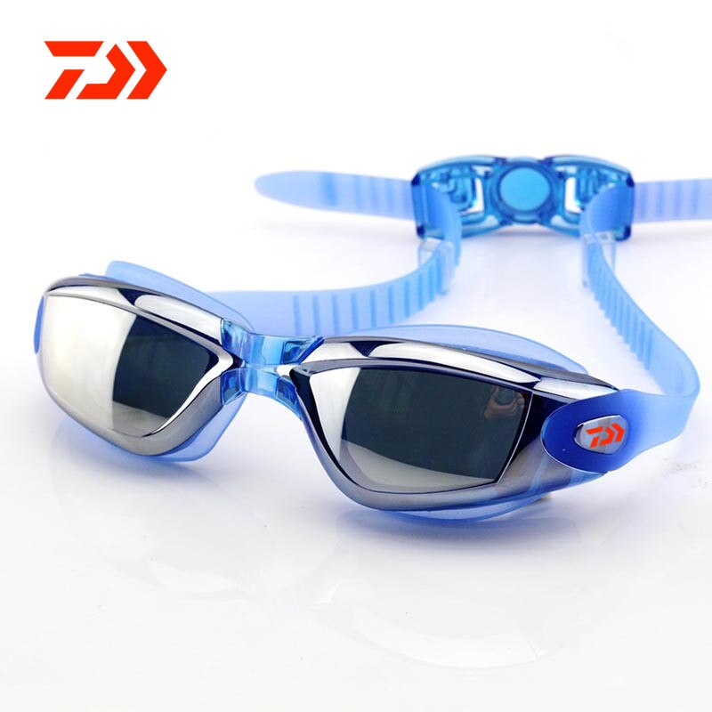 Fishing Glasses UV Waterproof Anti Fog Swimwear Eyewear Swim Diving Water Glasses Gafas Adjustable Swimming Goggles Women Men 65: Photo Color 05