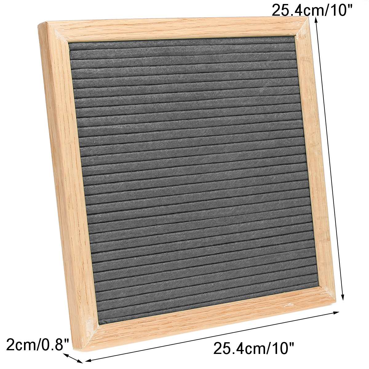 Mooie Vilt Brief Board Houten Frame Verwisselbare Mark Nummers Tekens Bericht Boards Voor Home Office Borden