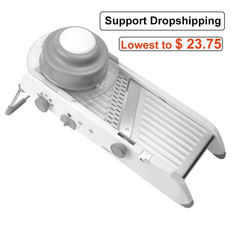 Groente-fruit snijder roestvrij staal handmatige groente-fruit aardappel snijder hakselaar keukengereedschap babyvoedselmolens