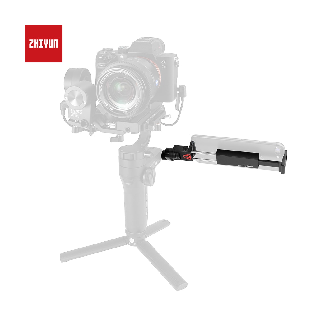 Zhiyun-soporte para teléfono móvil, accesorios de cardán estabilizador, visor giratorio, engranaje de corona, tornillo de 1/4 pulgadas para Weebill S Lab Crane 3 Lab Gimbal