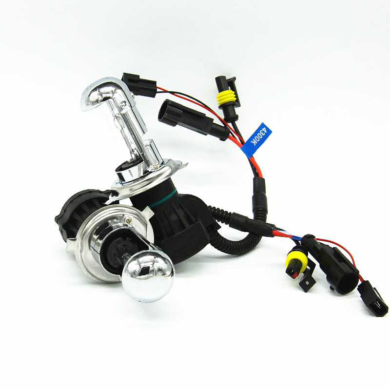 AFAECAR-Kit de faros hid, DC 12V 55W bi xenon H4 bixenon H4-3 highlow, 4300k 6000k 8000k
