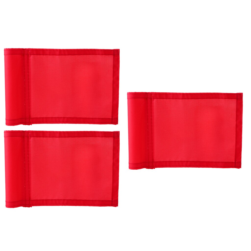 3 Putting Green Golf Solid Flag Golf Backyard Practicing Target Aids Practice Golf Target Golf Target Flags Red