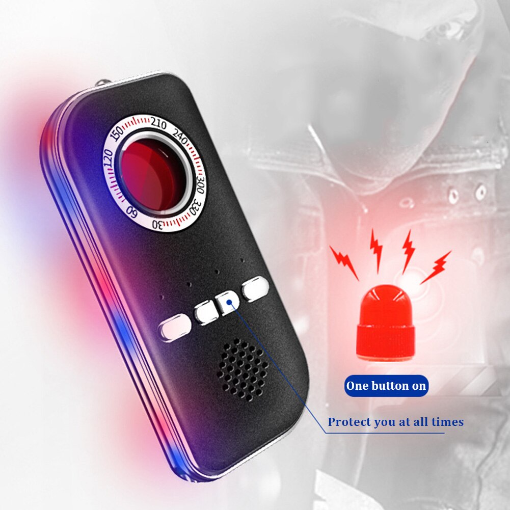 Utendørs tyverisikring camping reise bluetooth detektor alarmsystem batteridrevet usb oppladbar mini bærbar turhotell