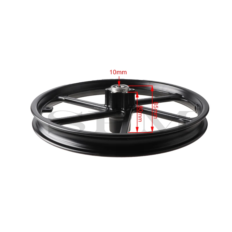 16 inch aluminium lichtmetalen wielnaaf 16 x 1.75 schijfrem voorvelg voor cms bike  f16 f16- plus elektrische fiets, scooter en vouwfiets.