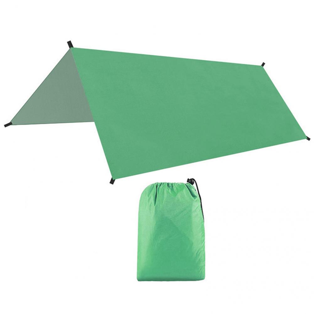 Luifel Tarp Te Dragen Lichtgewicht Zonnescherm Camping Tarp Reizen Tent Glad Eenvoudige Floor Mat Reizen Tent Voor Strand