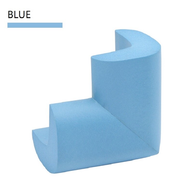 12 pièces Table coin protecteur Anti-collision Angle anti-dérapant épaissir Table coin Double face colle plus épaisse sécurité bébé protecteur: L-Blue