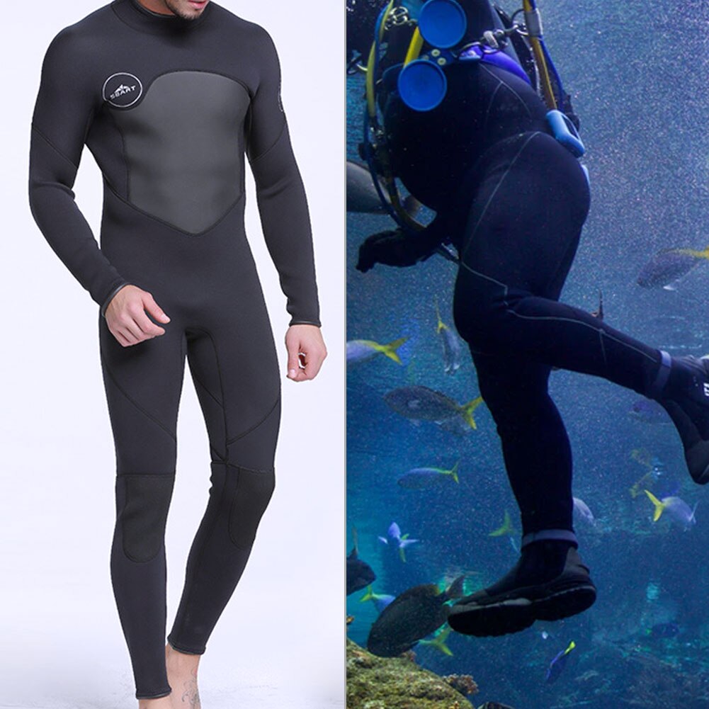 Full-Body Men 3mm Neoprene Wetsuit Surfing Swimming Diving Suit Triathlon Wet Suit For Cold Water Scuba Snorkeling Spearfishing