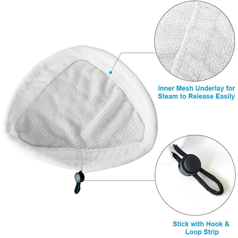 Paño de mopa reutilizable y lavable para shark H20 X5 S302 S001, accesorio de limpieza de microfibra, 4 Uds.