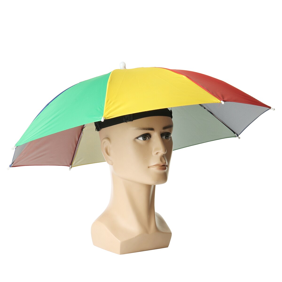 Opvouwbare Parasol Hoed Outdoor Hoofddeksels Hoofd Cap Vissen Wandelen Golf Strand Cap Hoofd Hoeden Outdoor Sport Camping Apparatuur