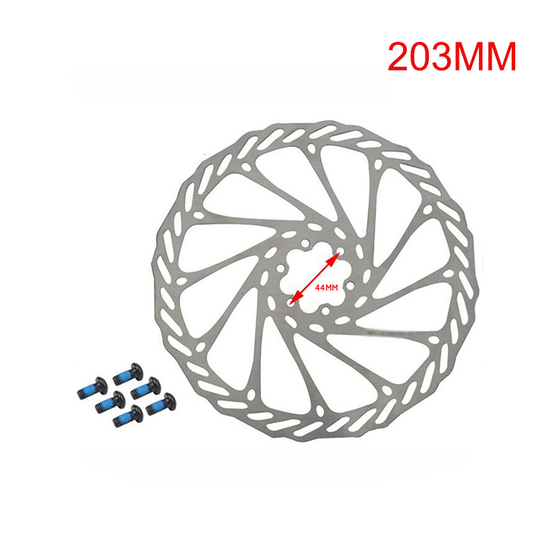 Rotor de freno de disco AVID 160mm 180mm 203mm Rotores de freno hidráulico disipación de calor Rotor de bicicleta de montaña de carretera compatible con Shimano SRAM: Morado