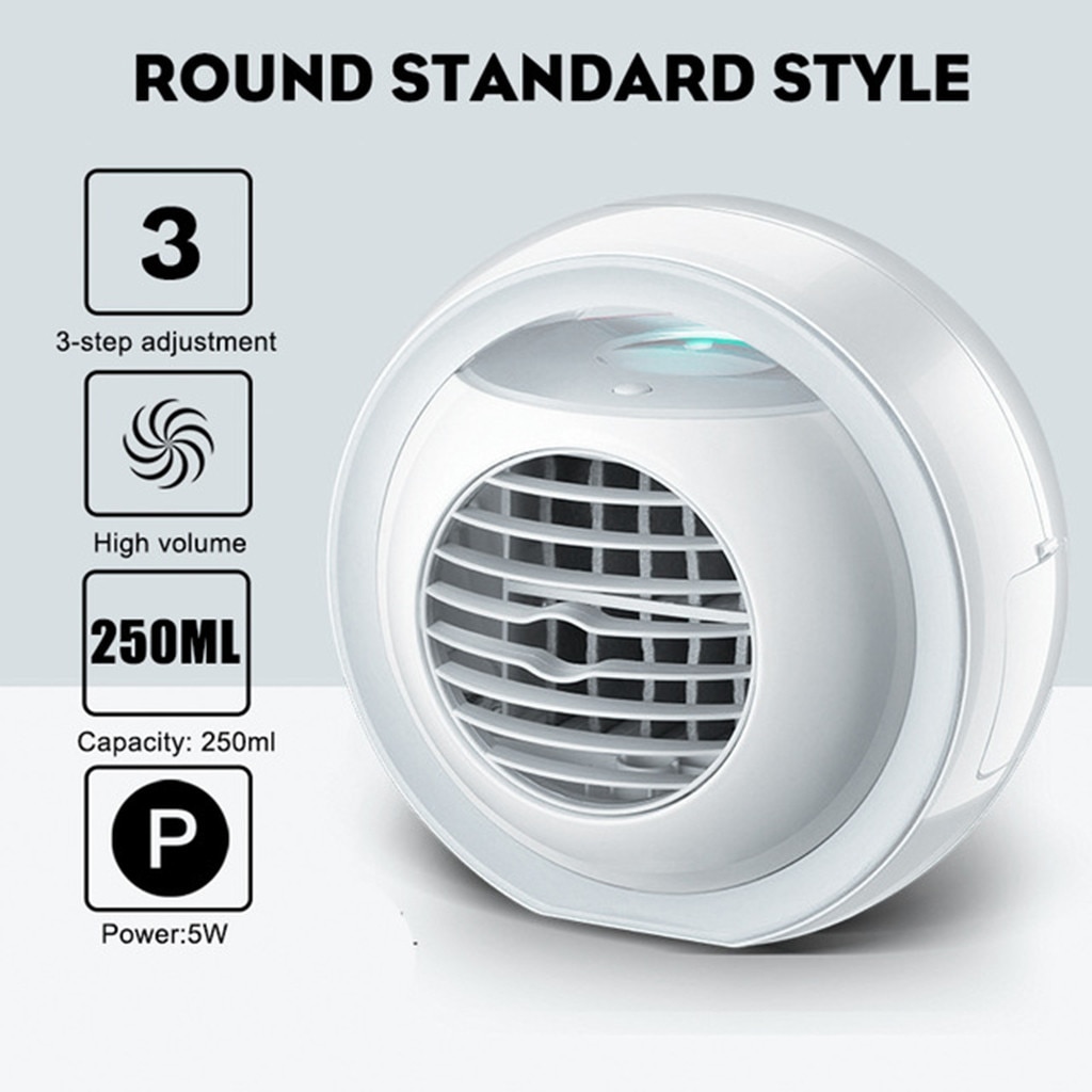 Air Cooler Mini Fan Portable Airconditioner For Room Mini Air Cooler Cooling Fan USB Rechargeable Humidifier #z