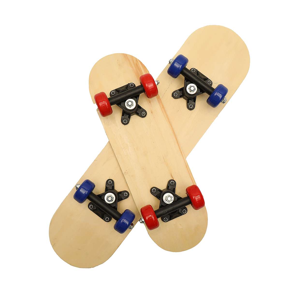 2 størrelser skateboard til børn diy skate booard dekoration boards lys træ dobbelt rocker kinesiske ahorn skatebooards