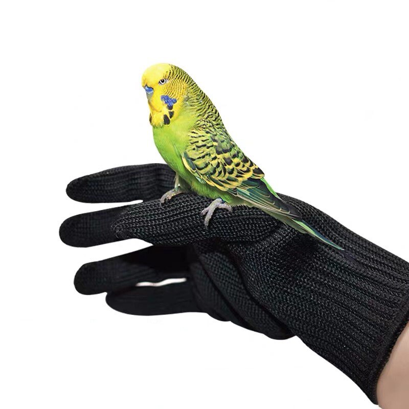 2 Paar Vogel Anti-Bite Handschoenen Parrot Hamster Kauwen Werken Veiligheid Beschermende Handschoenen